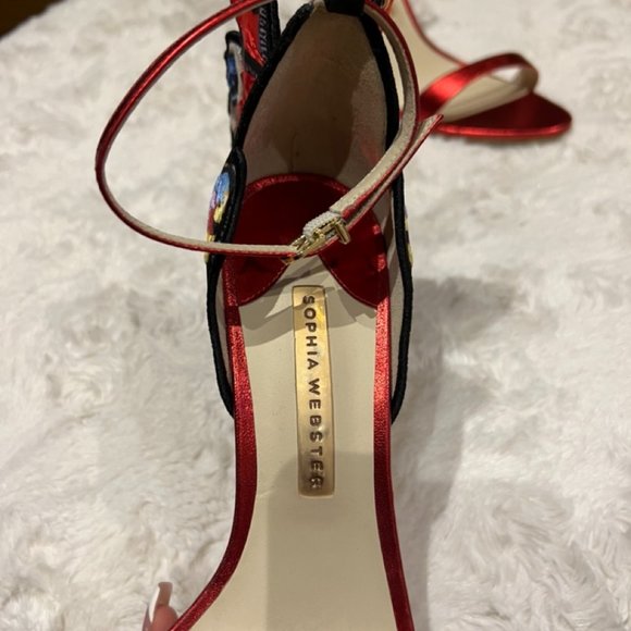 COPY - SOPHIA WEBSTER HEELS IN SIZE 40 - BRAND NEW NEVER WORN - Picture 5 of 7